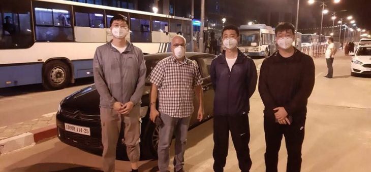 Arrivée des experts chinois pour une visite d&rsquo;inspection au niveau de l&rsquo;unité de production du vaccin anti Covid-19 « Sinovac »