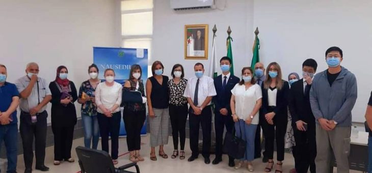 La délégation chinoise de SINOVAC poursuit sa visite d&rsquo;inspection au niveau du site de production de Constantine 1 du Groupe SAIDAL