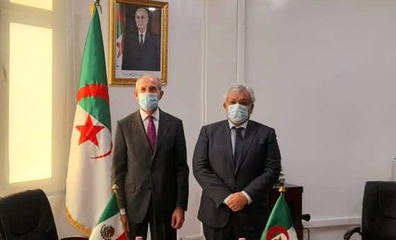 Le Ministre d’Industrie Pharmaceutique reçoit l&rsquo;ambassadeur des États-Unis Mexicains à Alger, Gabriel Rosenzweig.