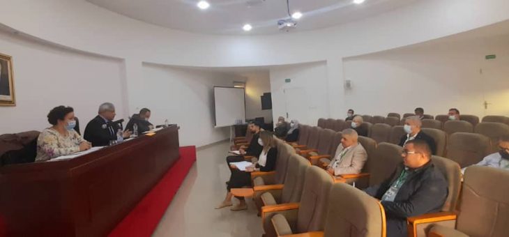 réunion de suivi avec les producteurs d&rsquo;oxygène; l&rsquo;Algérie dispose d&rsquo;un stock stratégique de  4.2 millions de litre.