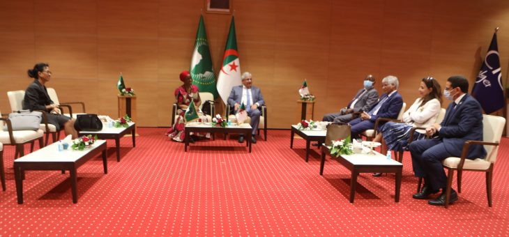 la teneur et les atouts de la candidature de l’Algérie pour accueillir le siège de l’AMA exposés devant les ambassadeurs et les représentants de 27 pays africains accrédités en Algérie