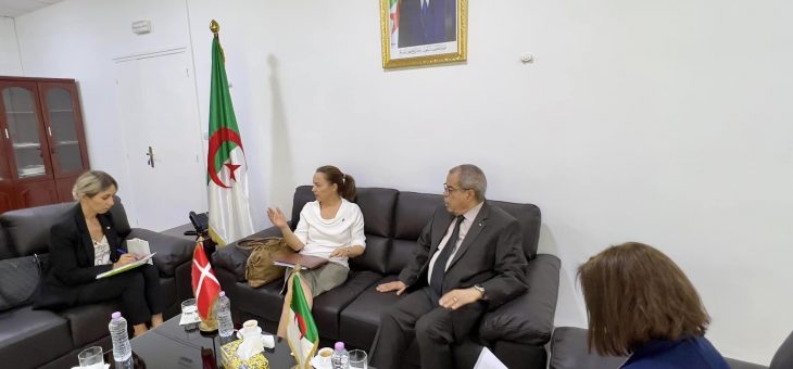 renforcement du partenariat bilatéral et exigences quant à la production de l&rsquo;Insuline au centre de l&rsquo;audience avec Mme l&rsquo;Ambassadeur du Danemark