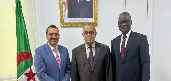 Le Ministre de l&rsquo;Industrie Pharmaceutique évoque les opportunités de coopération avec le Coordonnateur Résident de l&rsquo;ONU et le Représentant de l&rsquo;OMS en Algérie