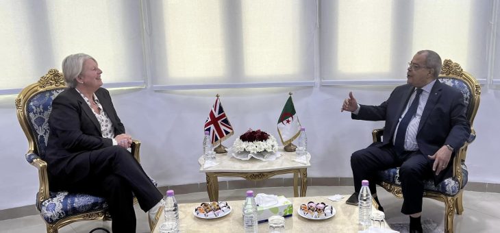 Renforcement de la coopération bilatérale Algéro-Britannique et accroître les opportunités d&rsquo;investissement