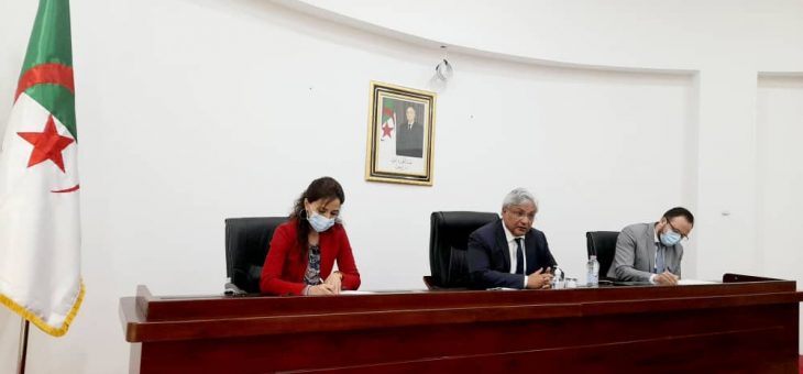 Réunion de suivi et de coordination avec l&rsquo;ensemble des producteurs d&rsquo;oxygène médical