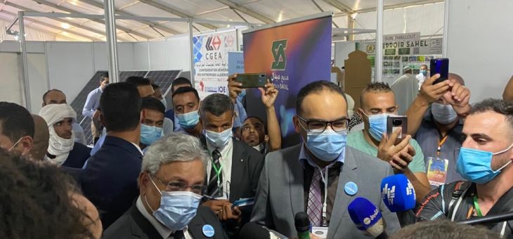 Tindouf : Participation du Ministre de l’Industrie Pharmaceutique a l’ouverture de la dixième édition de l&rsquo;Exposition Internationale « Al-Mouggar ».