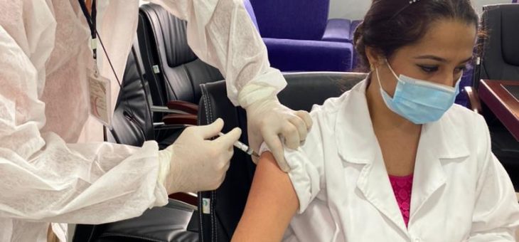 Opération de vaccination au profit des employés du secteur.