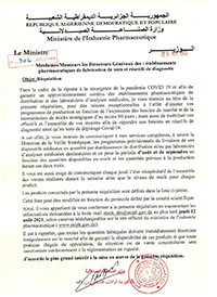Réquisition des établissements pharmaceutiques  de fabrication de réactifs de diagnostic, tests de dépistage Covid-19