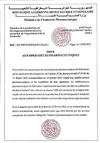 Conformité des dossiers aux nouvelles disposition réglementaires