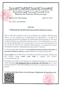 Canvas hébdomadaire de déclaration des états des stocks