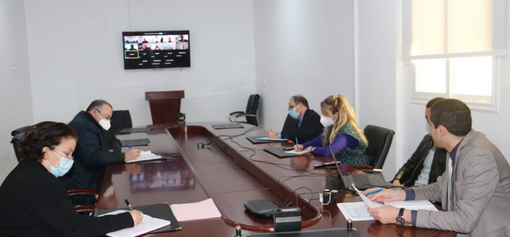 session extraordinaire de l&rsquo;observatoire de veille sur la disponibilité des produits pharmaceutique consacrée au suivi de la disponibilité des médicaments entrants dans le cadre du protocole de thérapeutique Covid-19