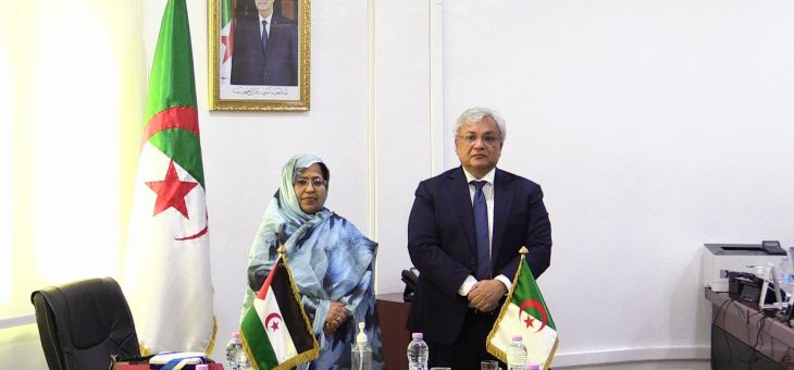 développement de la coopération et renforcement du partenariat bilatérale Algéro-Sahraoui