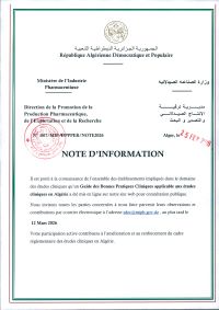 Note d&rsquo;information