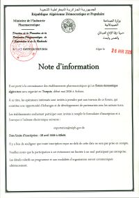 Note d&rsquo;information