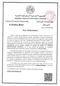 Note d&rsquo;information